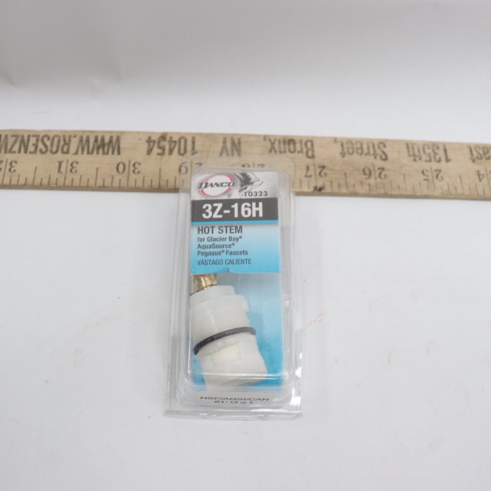 Danco Hot Stem for Glacier Bay and Pegasus Faucets White 3Z-16H 10323