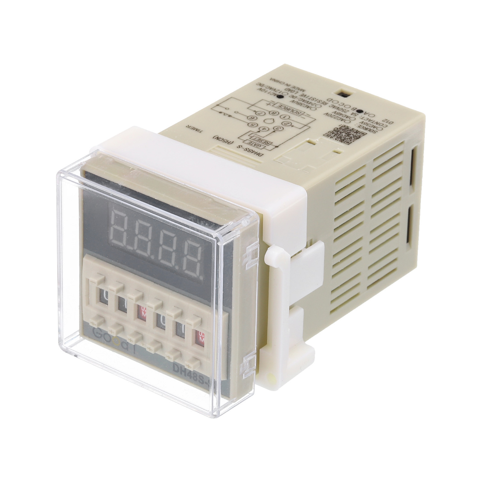 Digital Display Timer Relay 110V Cycle Delay 8 Pin Solid State Relay