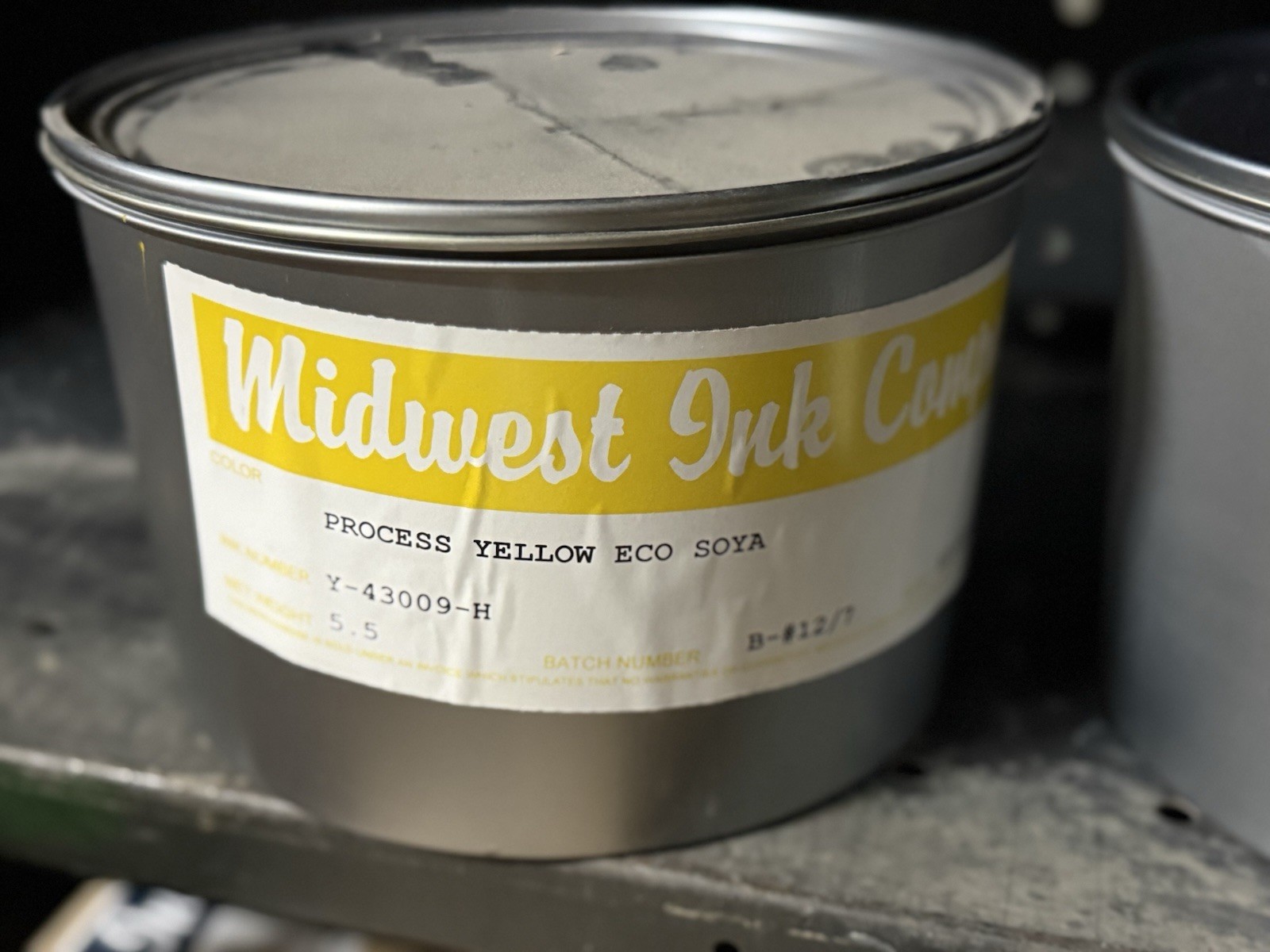 Printing Ink Offset Each Can
