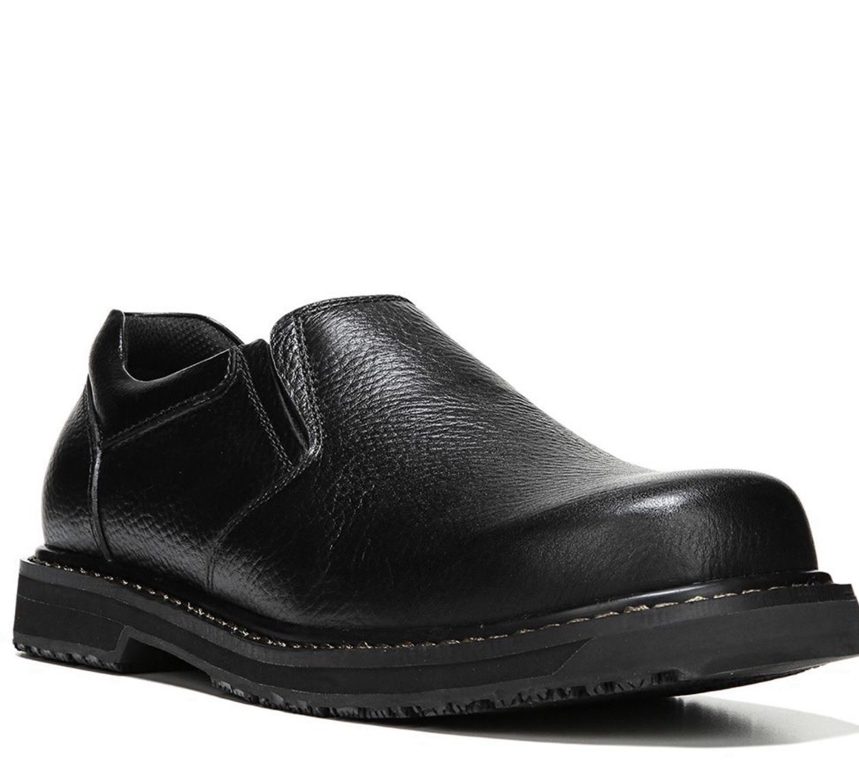 Dr. Scholl's Winder II Men's Slip On Size 10 W Black. Oil Resistant Outsole -NEW