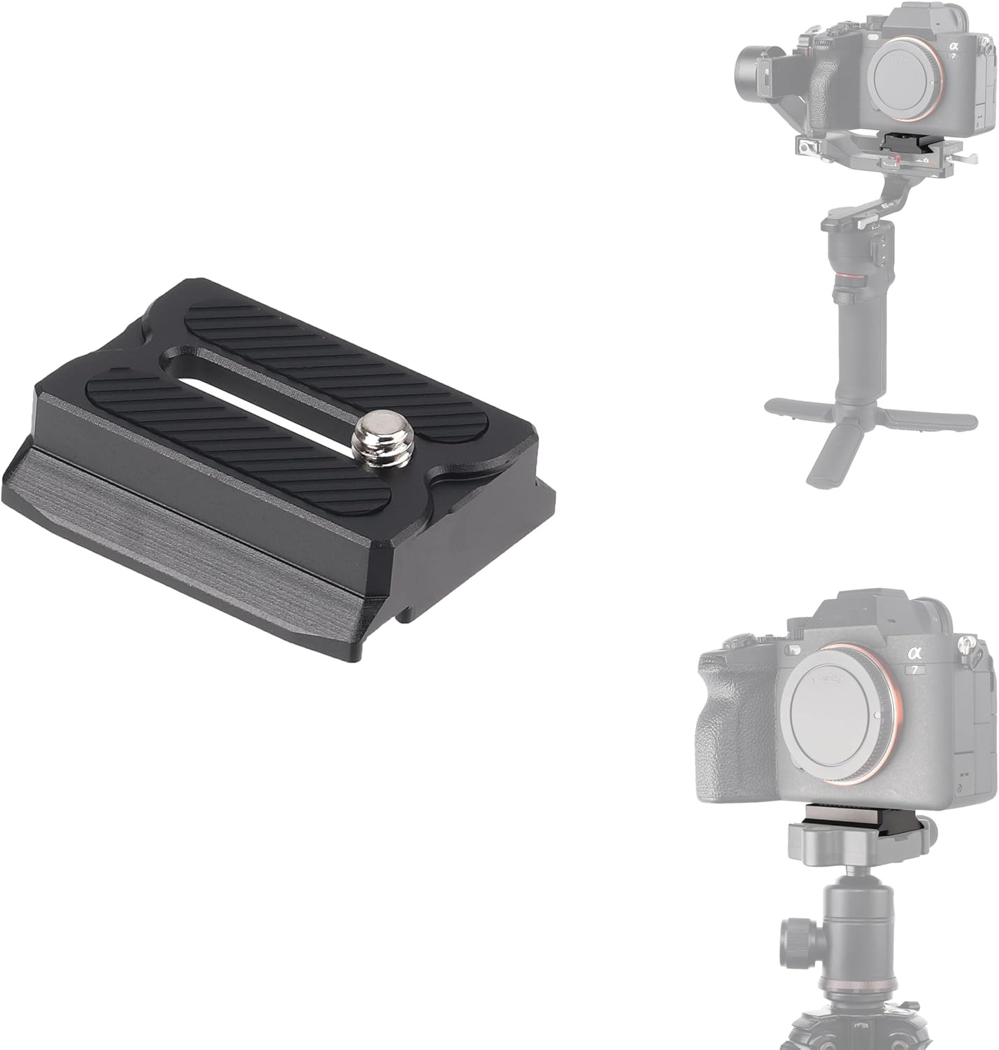 RS Upper Camera Quick Release Plate for DJI Ronin RS3 / RS 3 Mini/Rs 3 Pro/Rs 2