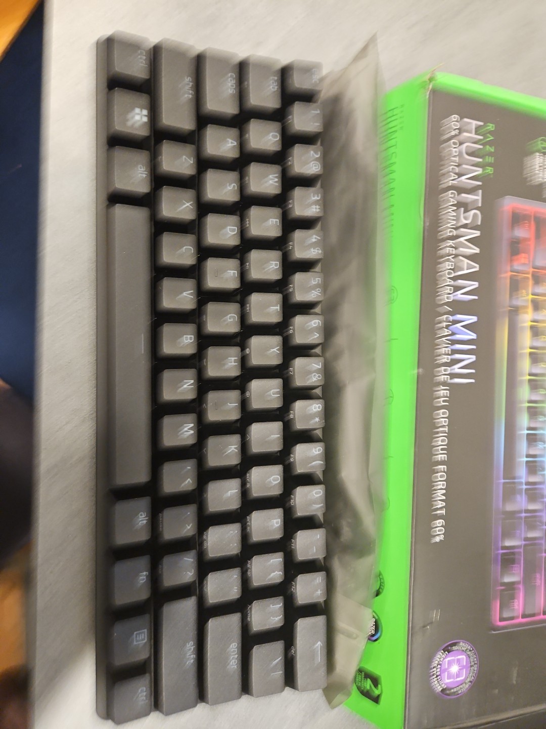 Razer Huntsman Mini 60% Gaming Keyboard Clicky Optical Switch Black