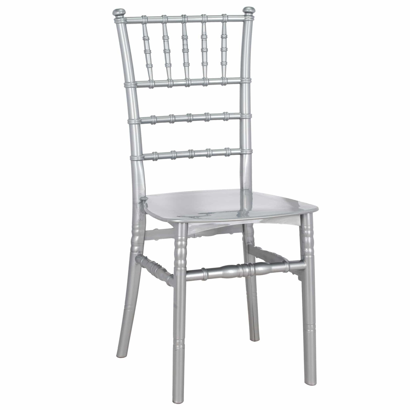 Silver BasicResin™ Chiavari Chair by Chivari