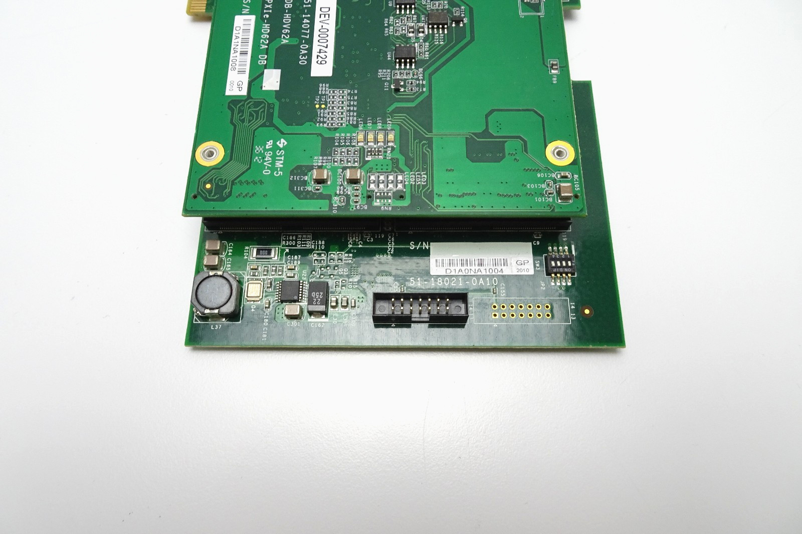 ADLINK DB-PCIe-HDV62A(G)-2010 Acquisition Card