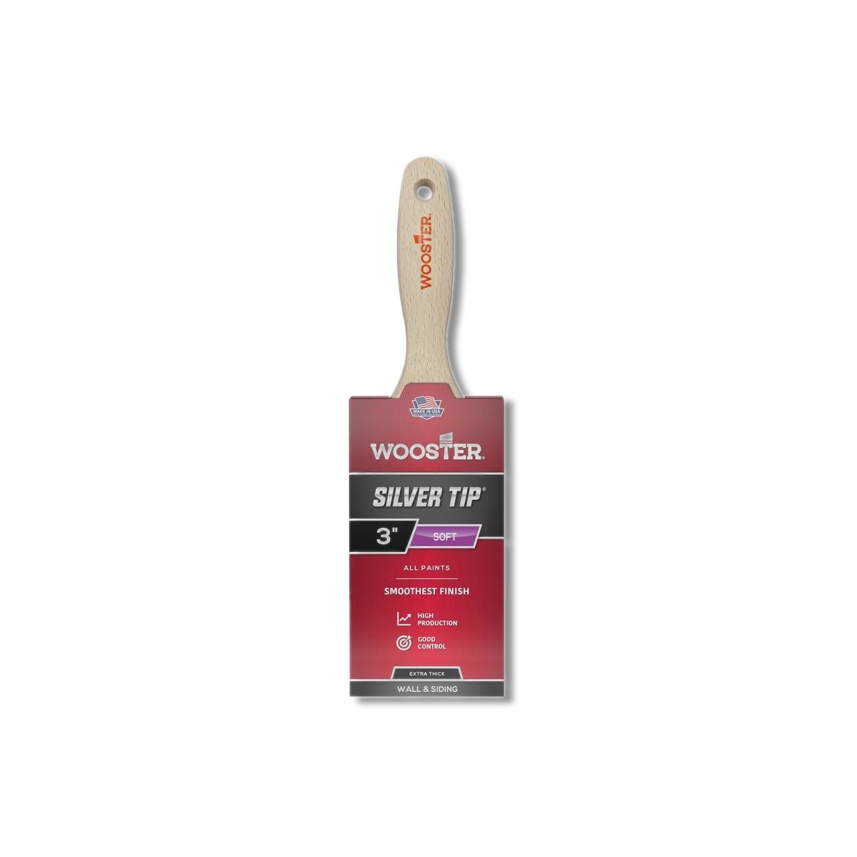 Wooster Silver Tip 3 in Flat Paint Brush 5223-3