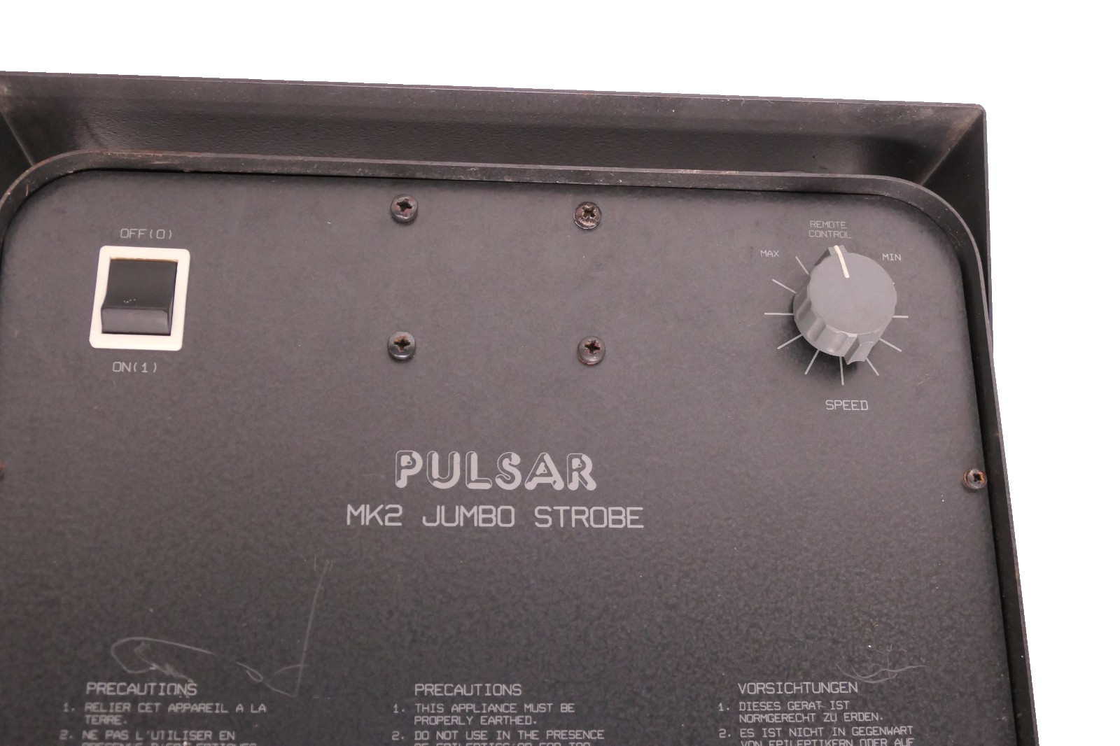 1970s Pulsar MK2 Jumbo Strobe RARE