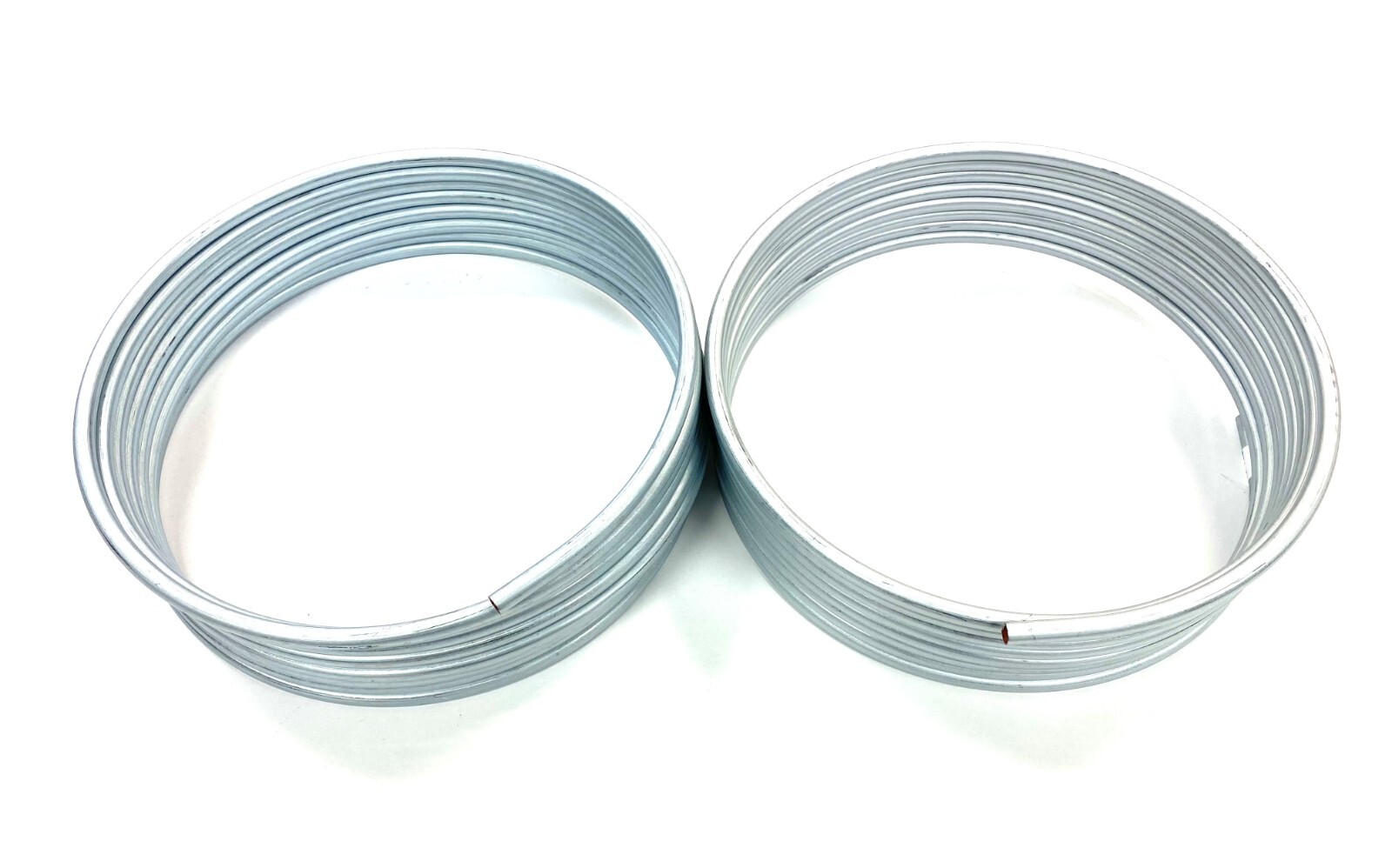 2 Coils of 25' Zinc Plated 5/16" Tubing - Fuel or Transmission (50 ft total)