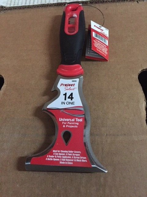 Hyde 5600 Project Select 14 in 1 Tool, Universal Tool For Painting & Projects