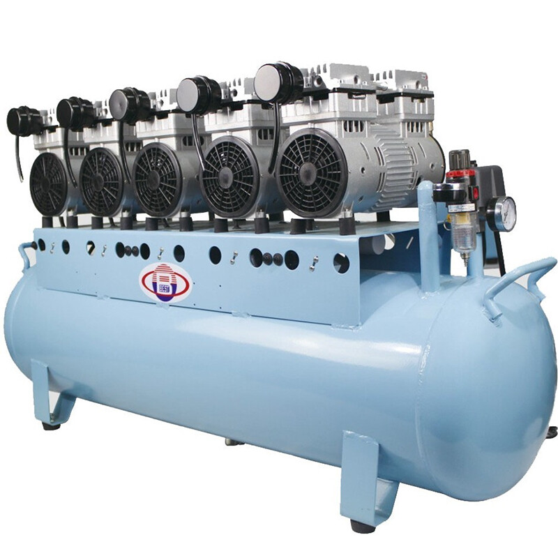 180L One-Drive-Ten Silent Dental Oilless Air Compressor - 4200W