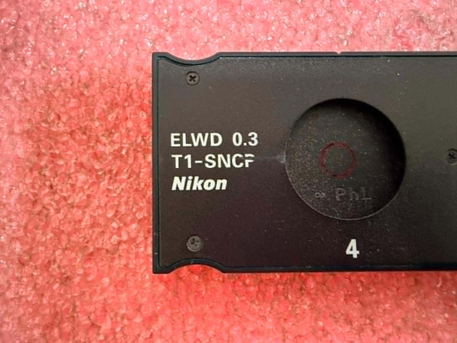 Nikon T1-SNCP ELWD 0.3 Microscope Phase Contrast Ring Slider