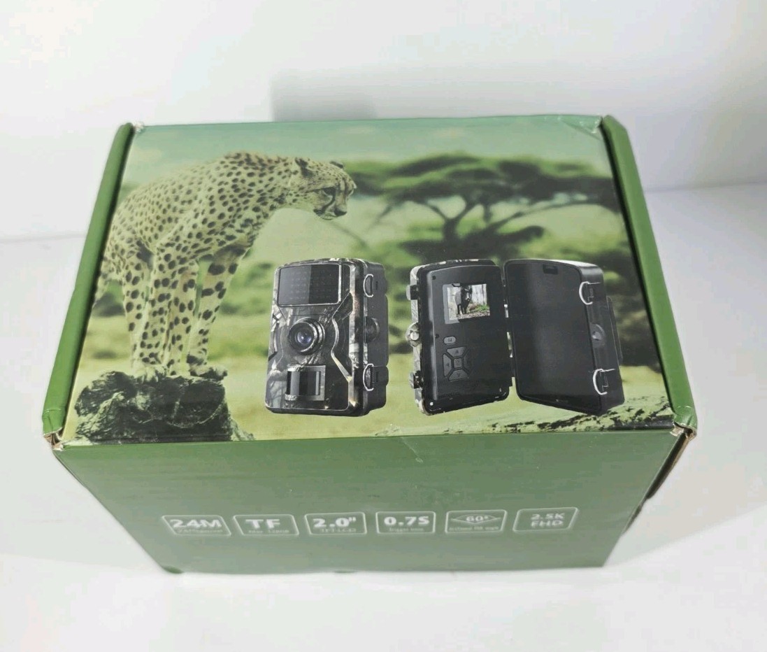 Outdoor  Camera HD Video Function 60 PIR Angle, 24 Mega Pixel  Read Description