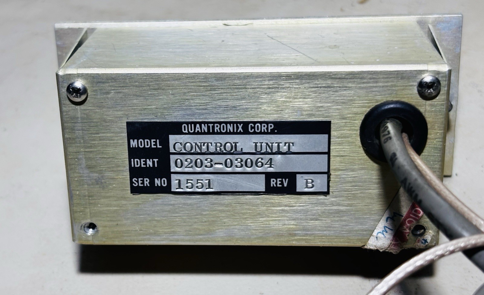 General Scanning DE-3000 Galvo Controller + Quantronix Q-Switch- 1988 Laser Sys