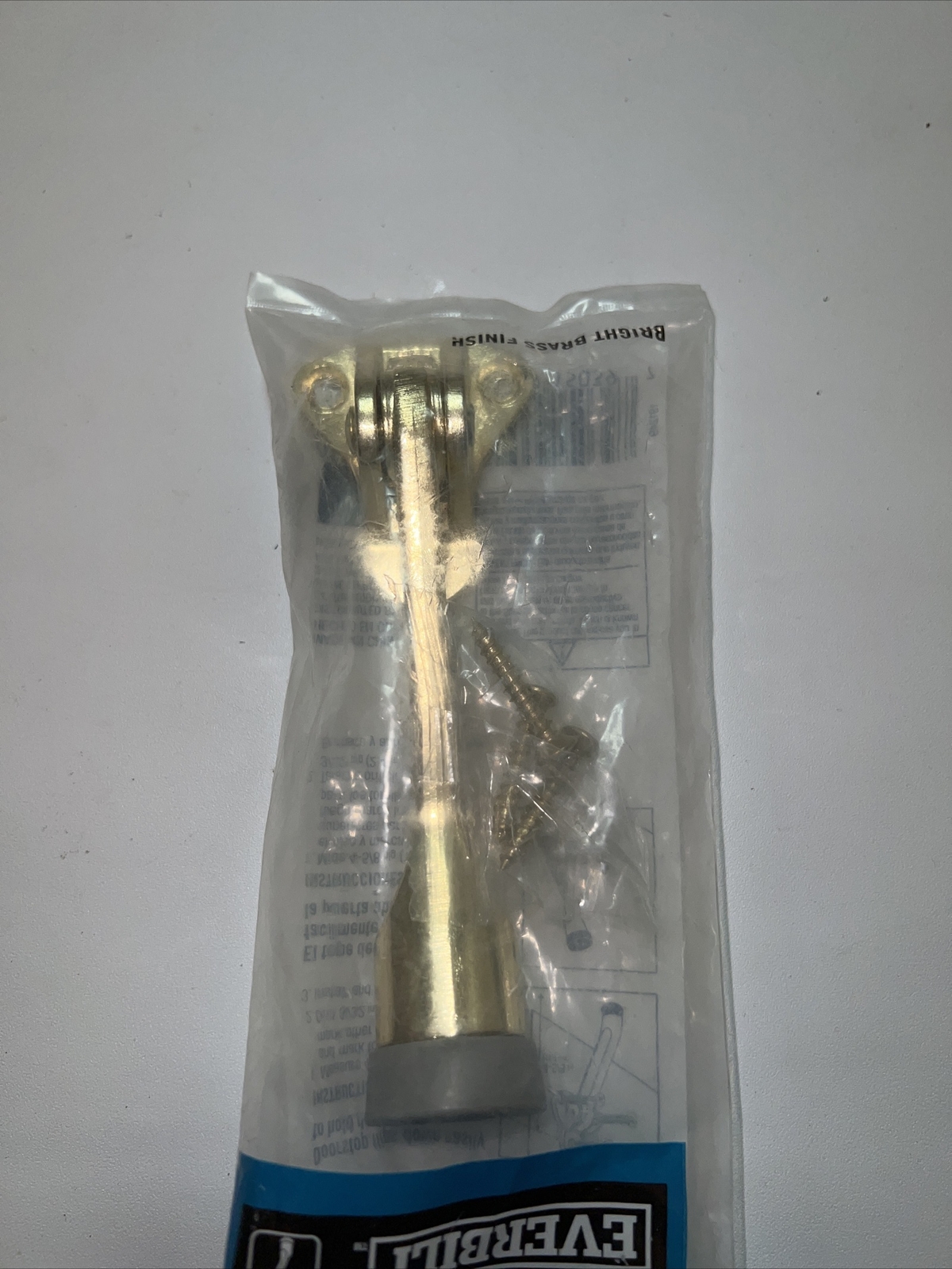 Doorstop Kick Down Bright Brass - 102 210 Lot Of 5