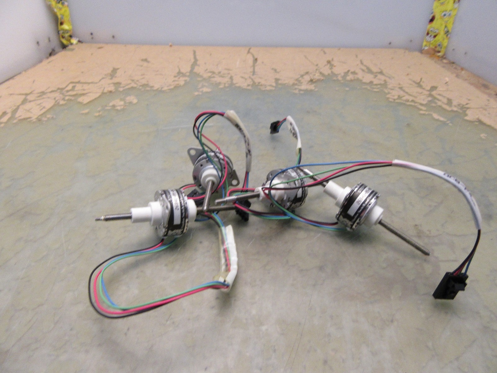 Lot of 4 Haydon 26841-05-042 5vdc 3.4W Stepper Motors [2*F-17.5]