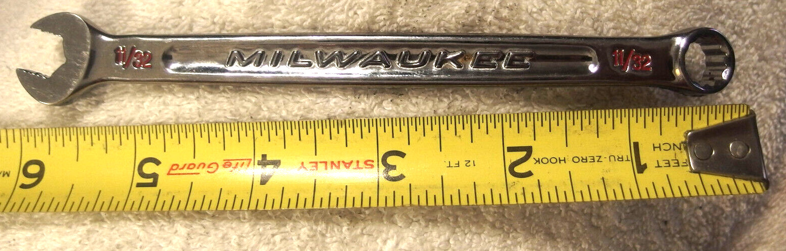11/32" ad Milwaukee Tool 45-96-9411  Sae Combination Wrench tool
