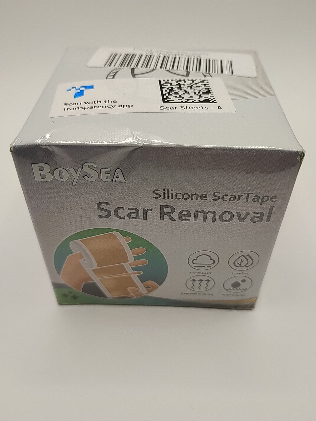 Scar Removal Silicone Tape (1.6" X 150" / 4cm X 3.8m), NEW SEALED Exp  8/26