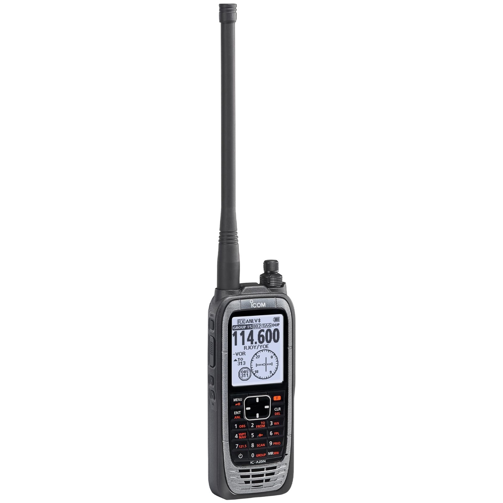 Icom IC-A25N NAV/COM VHF Airband Handheld Radio Transceiver