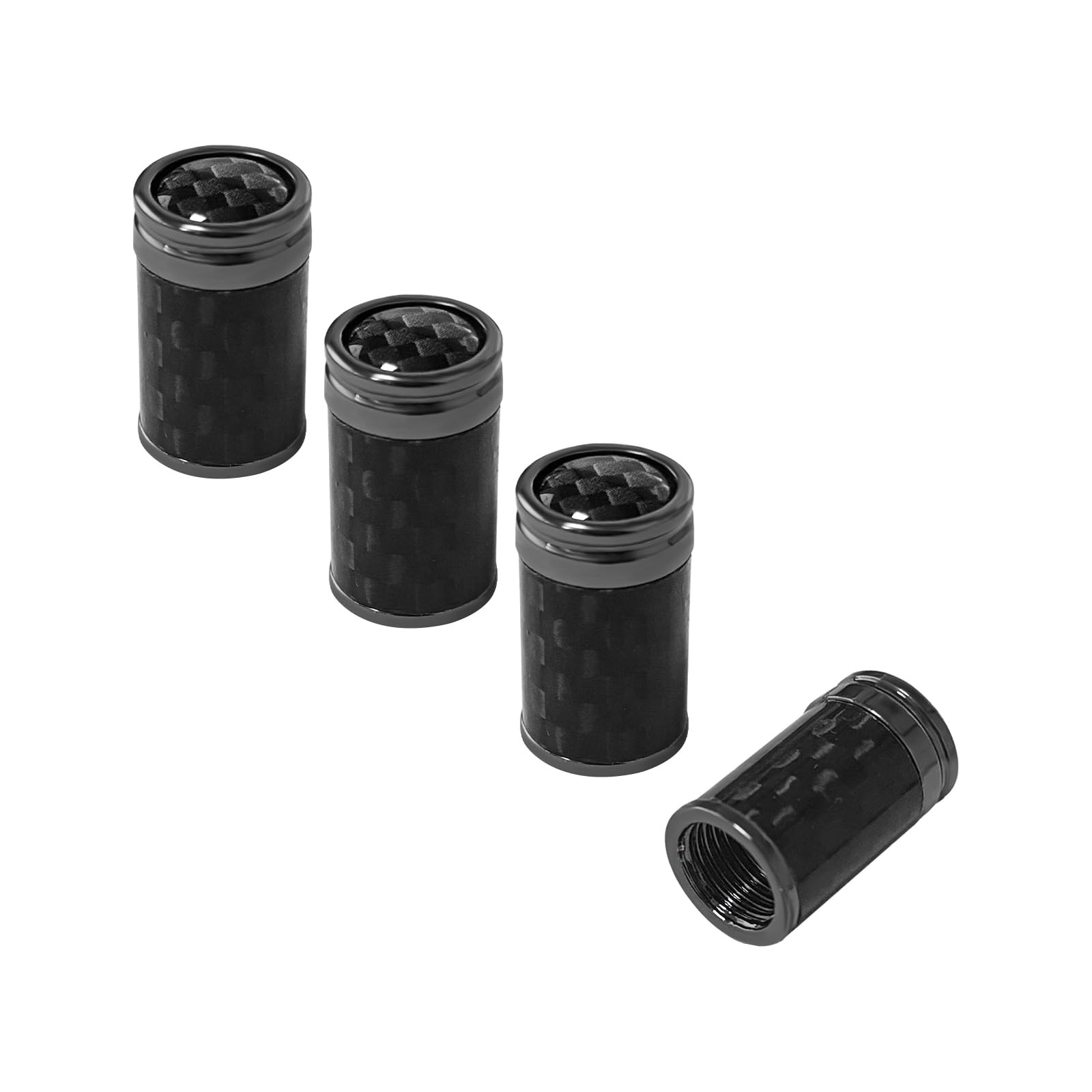 4 PCS Car Tire Valve Stem Caps, Leakproof Auto Rim Wheel Valve Stem Cap