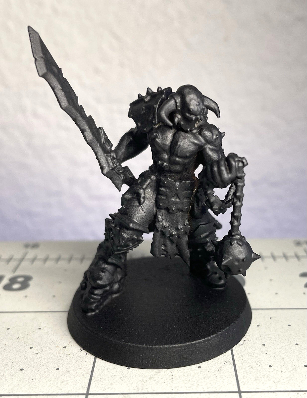 Khorne Slaughterpriest w/ Hackblade Warhammer Blades Chaos Slaves To Darkness GW