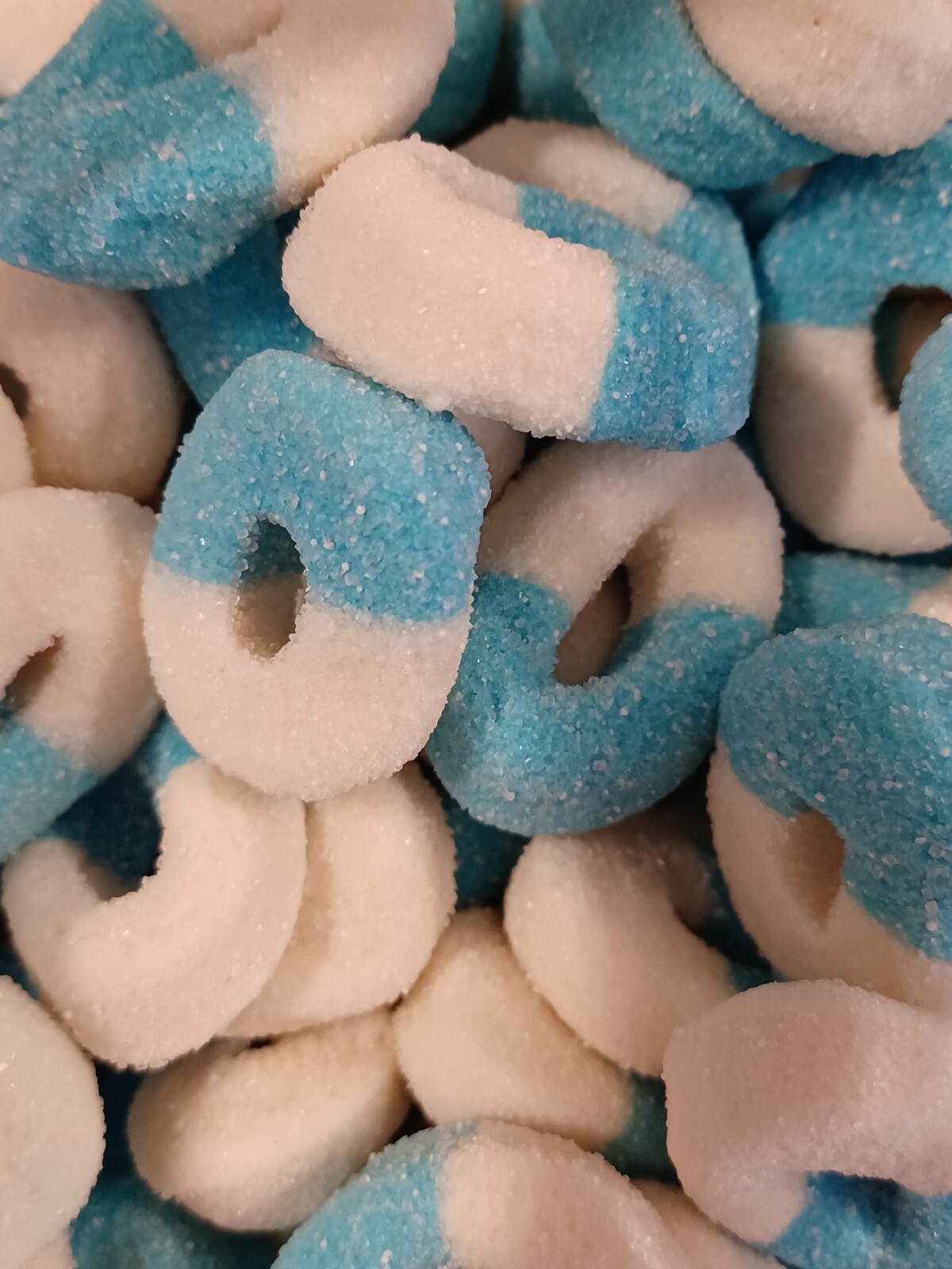 Albanese Blue Raspberry Rings Gummy Gummies Candy Candies 5 Pounds Free Shipping