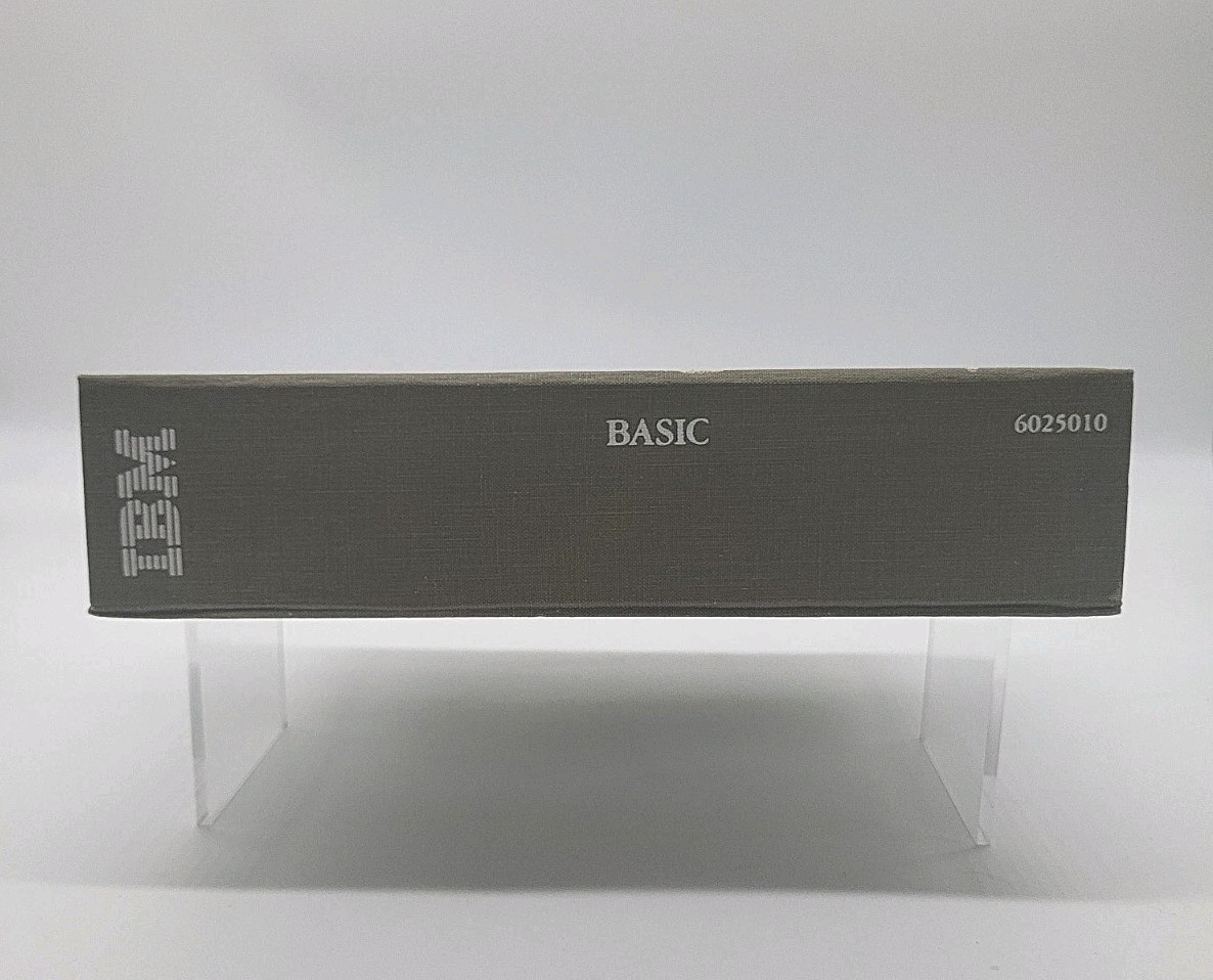 IBM BASIC by Microsoft Corp Reference Library Binder Slipcase 6025010
