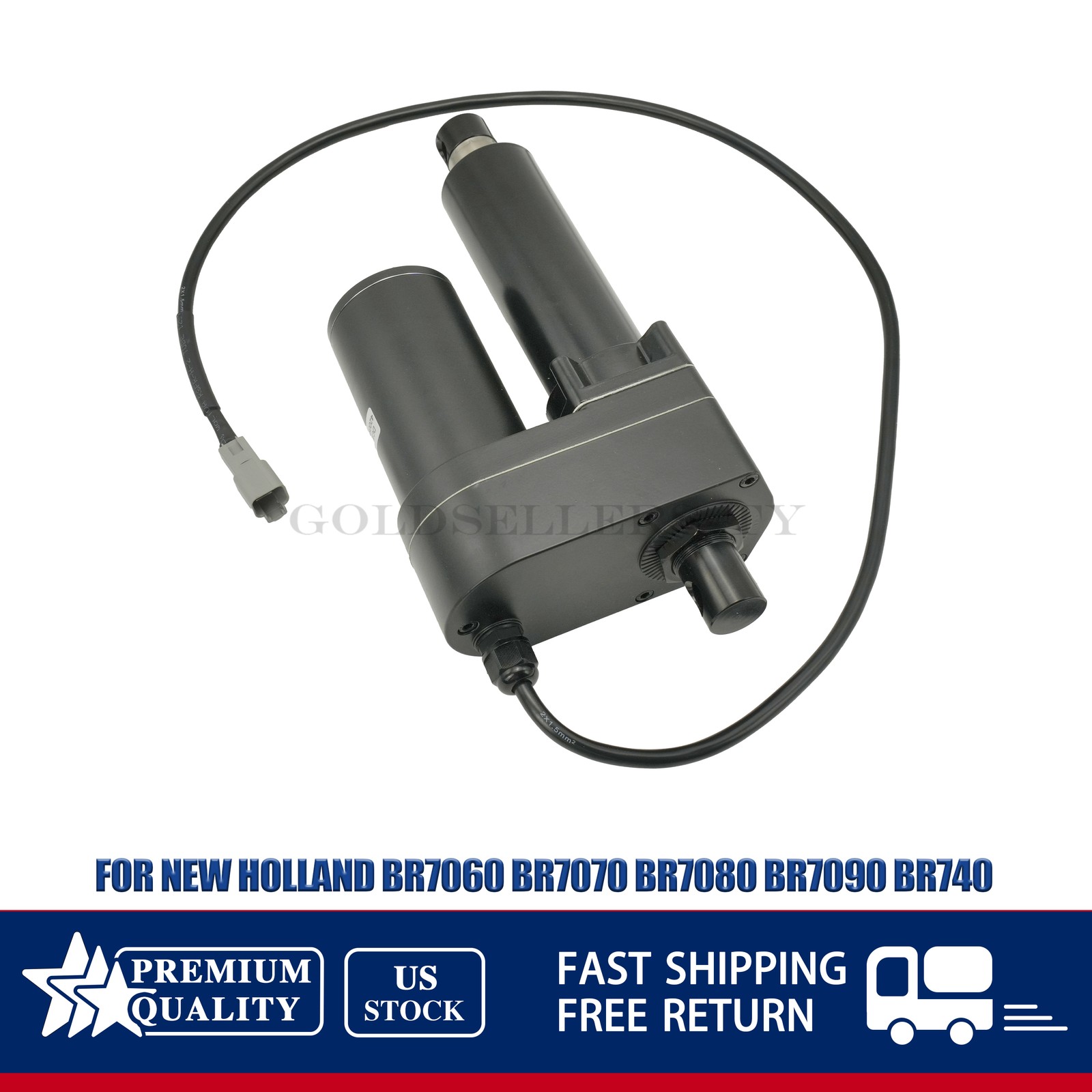 86634125 Round Baler Actuator For New Holland BR7060 BR7070 BR7080 BR7090 BR740