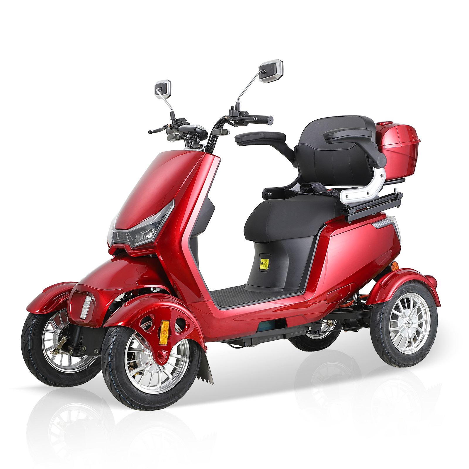 440lbs Mobility Scooter 31mi Range Full LED Safety Features