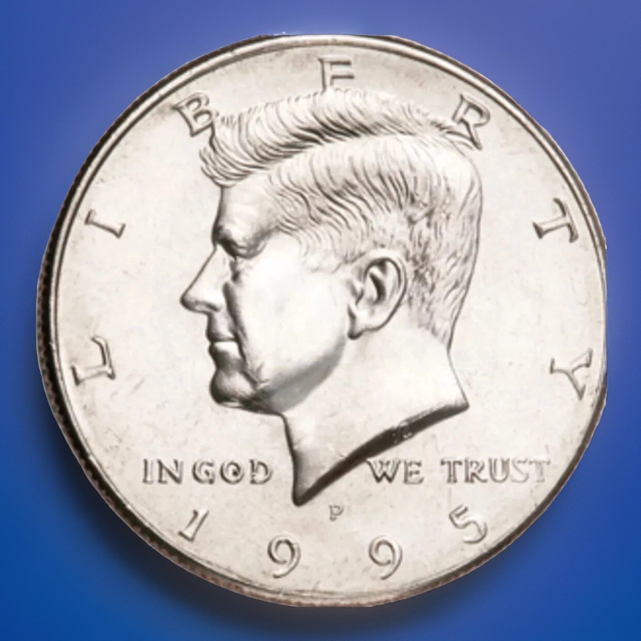 1995-P Clad Gem BU Kennedy Half Dollar Coin From OBR FAST SHIPPING