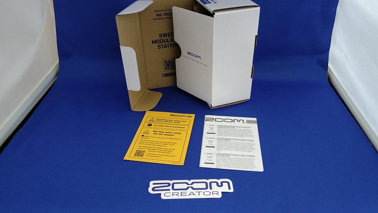 ZOOM Multi-Effects MS-70CDR