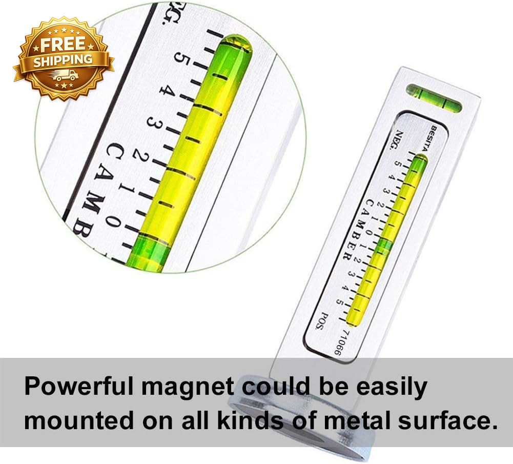 Adjustable Magnetic Gauge Tool Camber Alignment Tool Strut Wheel Alignment Tool