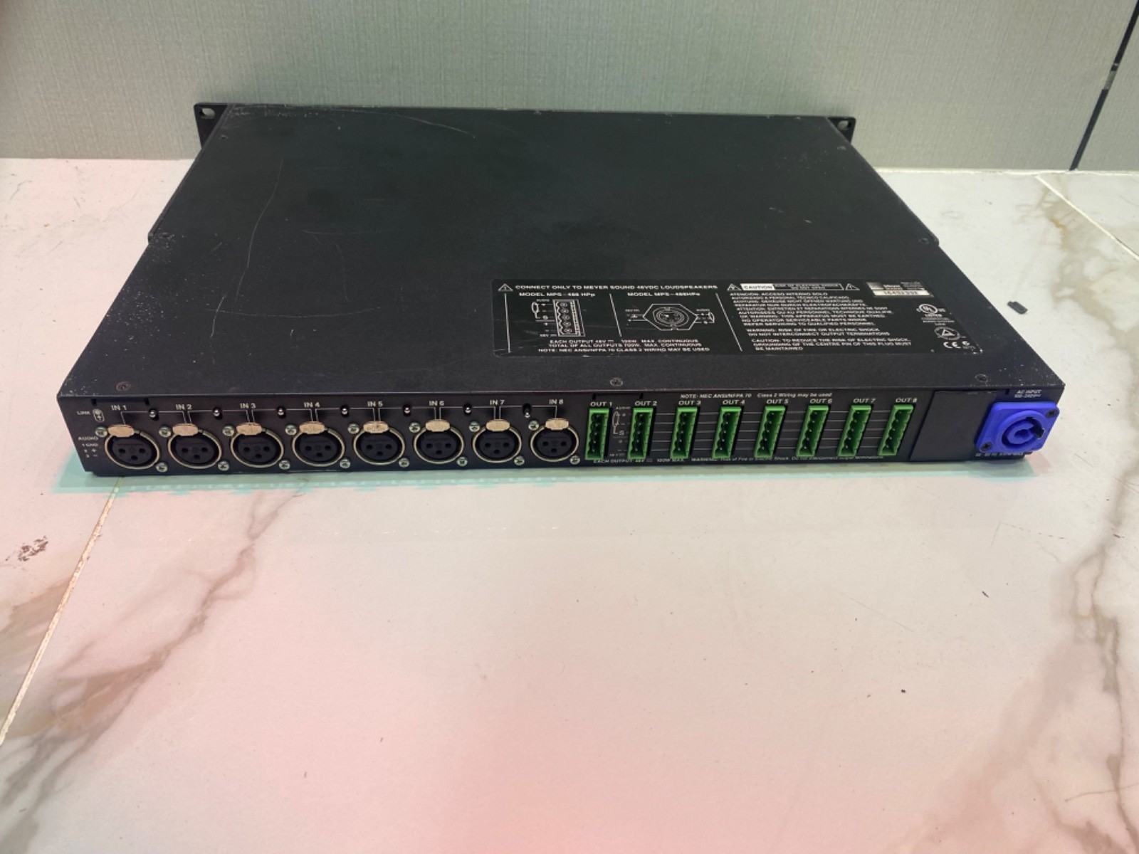 Meyer Sound MPS-488HPp 48VDC Power Supply Unit Only