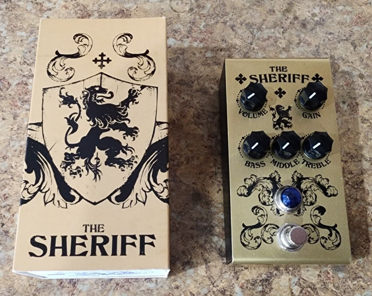 Victory Amplification V1 The Sheriff Guitar Effects Pedal Pre-owned w/ Box