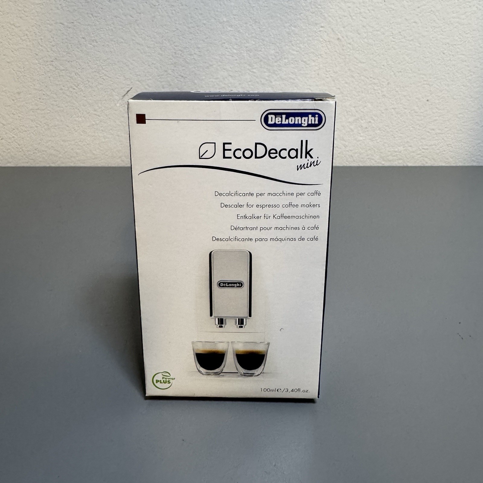 Delonghi Descaler EcoDecalk Mini-Packed For Espresso Machine 100 ml Single Dose