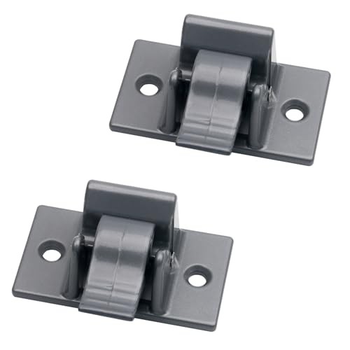 2Pcs Camper Awning Brackets Compatible with Dometic Sun Chaser Lower Gray