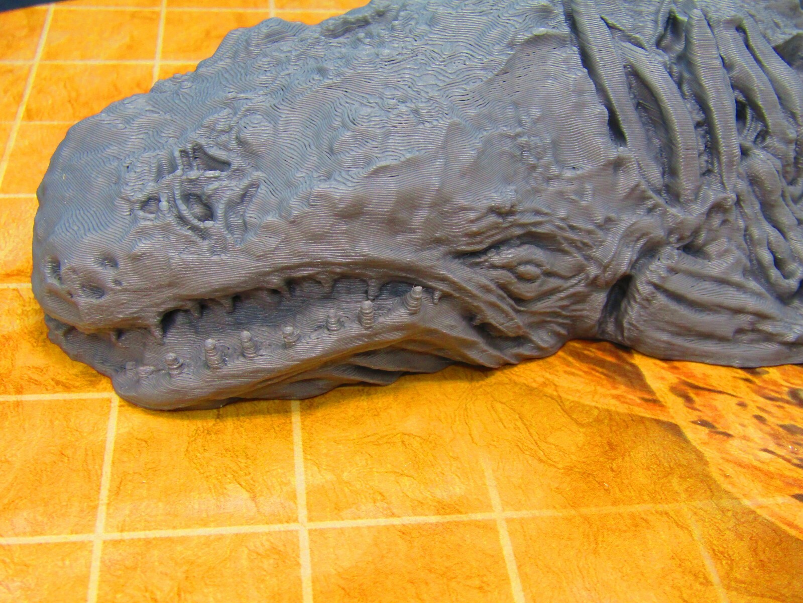 Beached Dead Whale Carcass Corpse Scatter Terrain Scenery 3D Printed Model