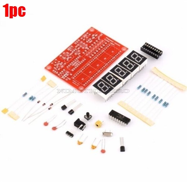 1Pcs 1HZ-50MHZ Dds Crystal Oscillator Frequency Counter Meter Digital Led Kit af
