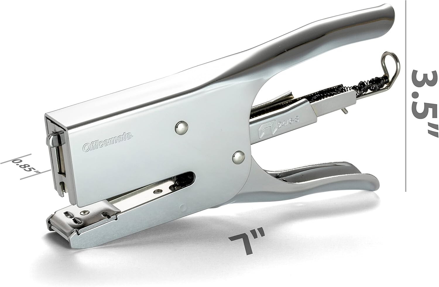Classic Plier Stapler Bundle Metal Silver 97768 A2