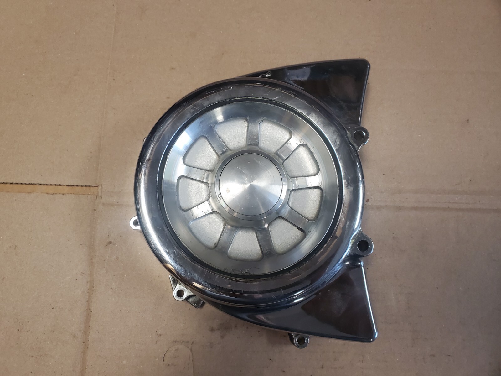 2002 Yamaha XV1600 Road Star OEM Engine Transmission Belt Cover
