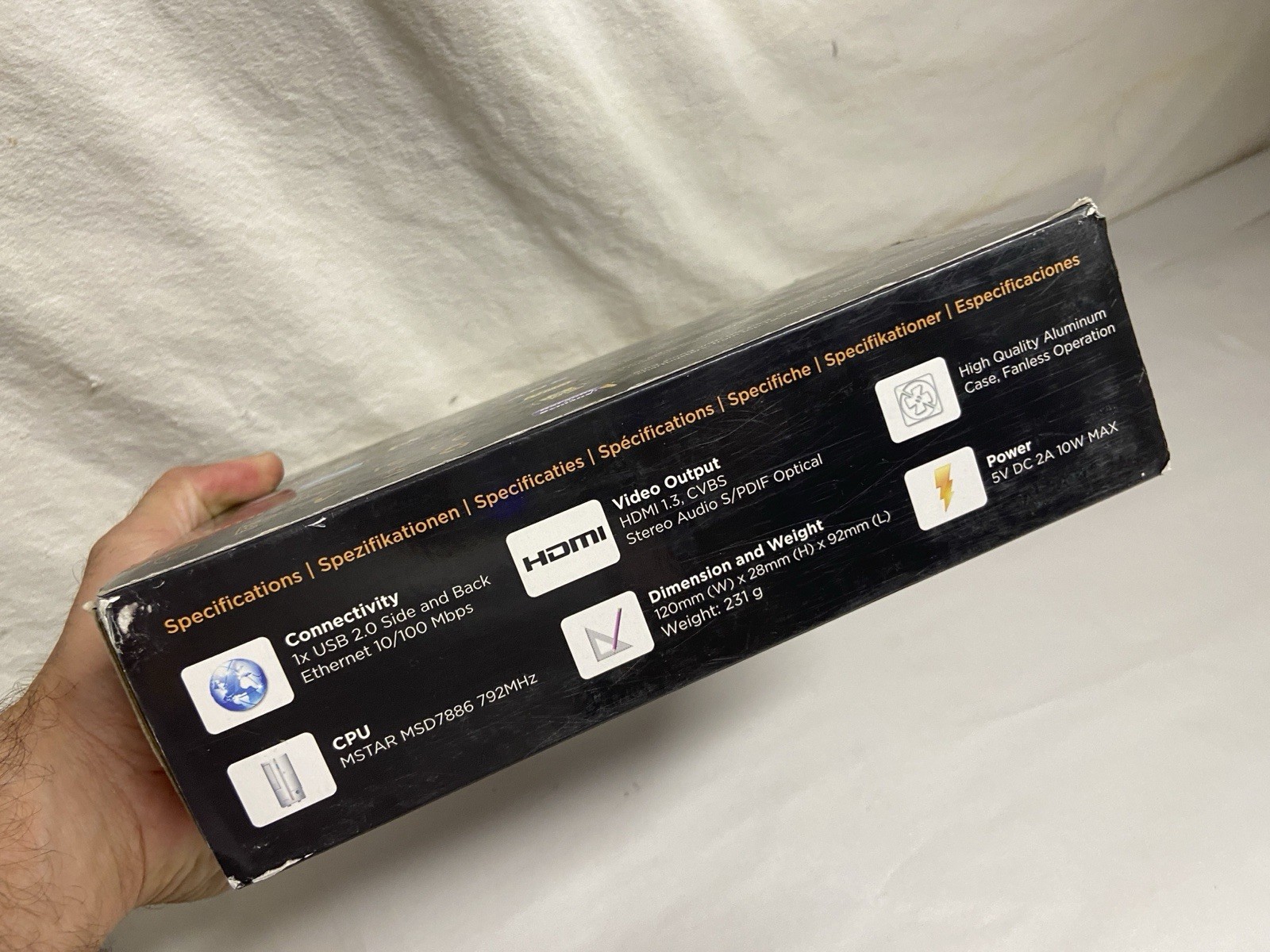 TFC Digital IPTV 2.2 Set Top Box IPTV NEW OPEN BOX! INCLUDES REMOTE!!!