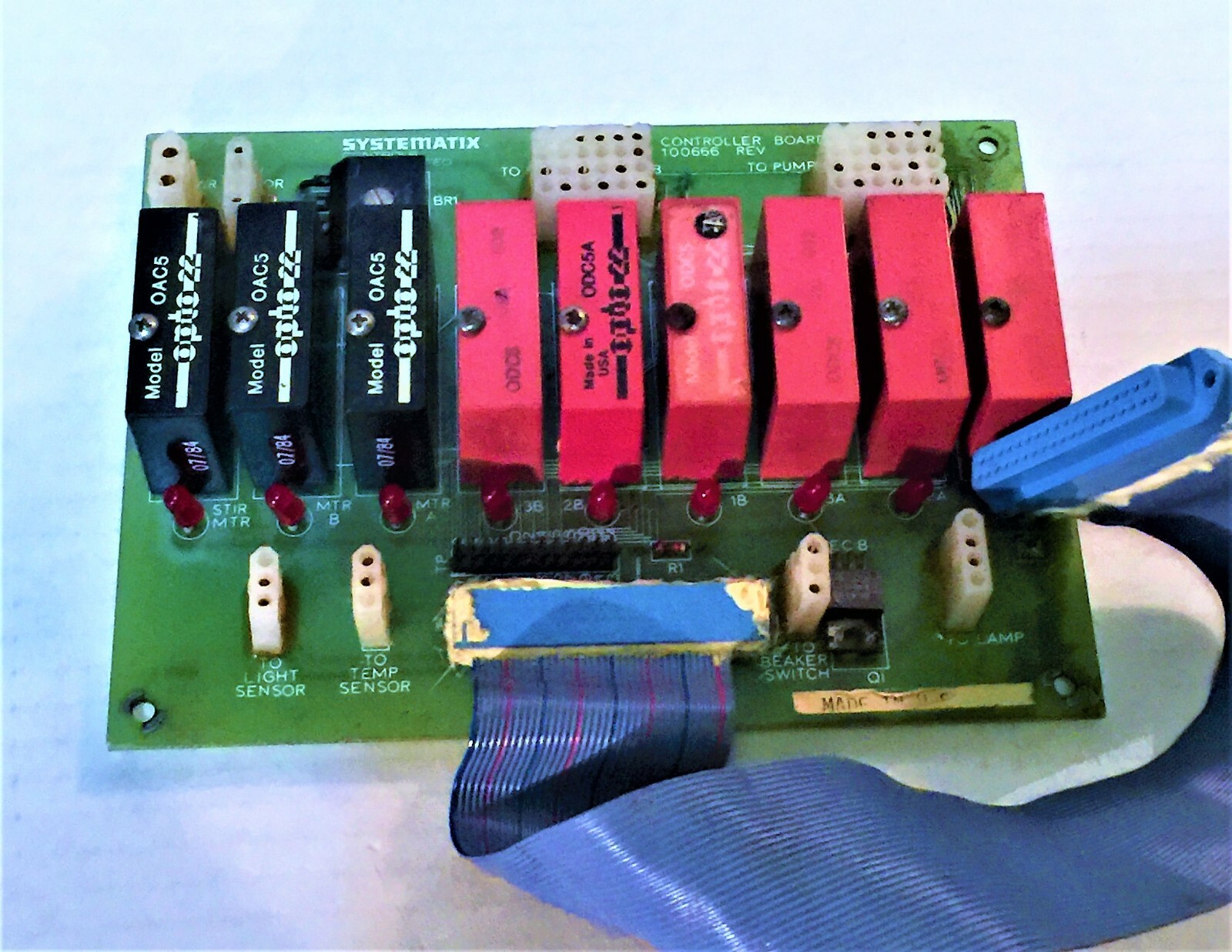SYSTEMATIX CONTROLS 100666 CIRCUIT BOARD