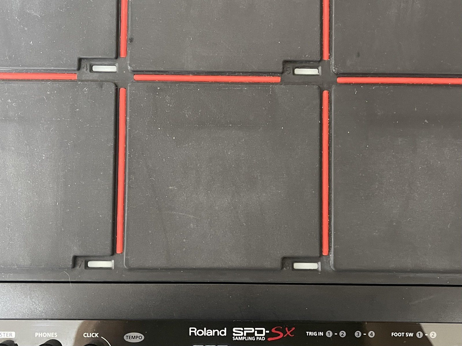 Roland SPD-SX Sampling Pad 9-Pad Digital Percussion MIDI USB Tested Working