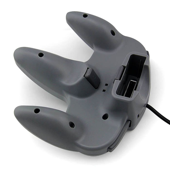 N64 - 5' Solid Grey Classic Controller X 2 Hexir (Nintendo 64 Wired Gamepad)