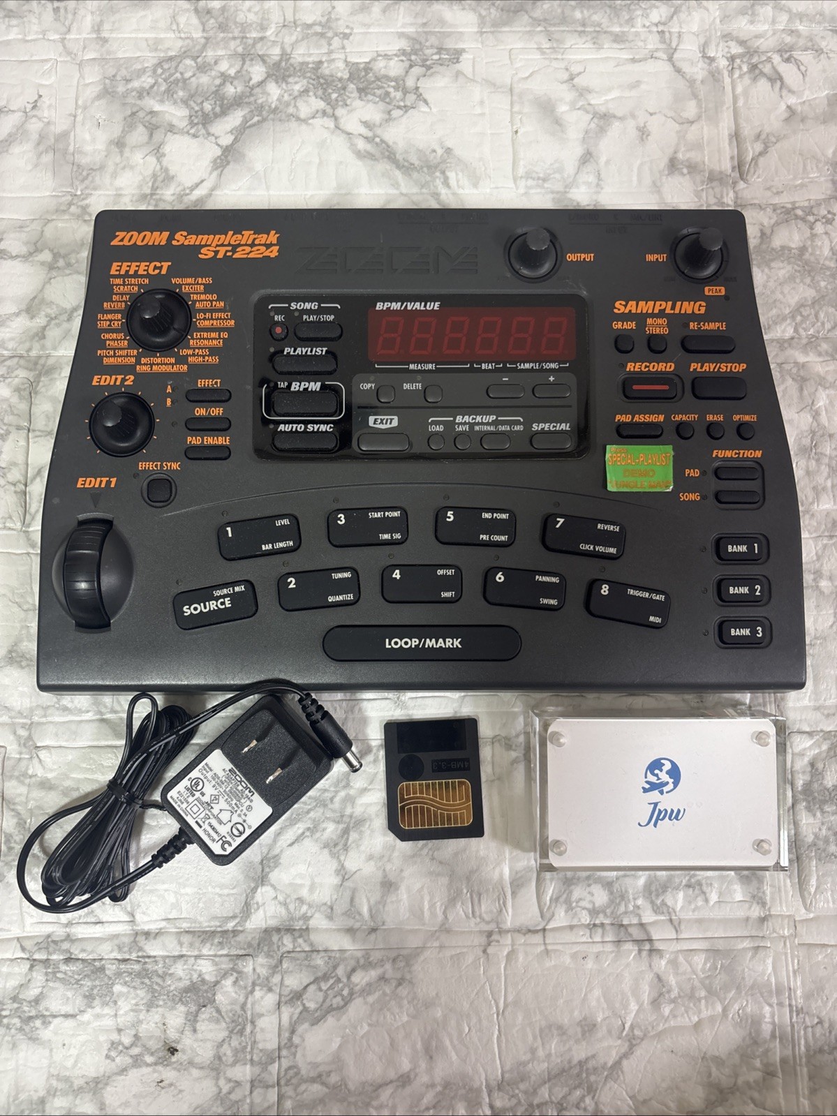 Zoom ST-224 SampleTrak Vintage Digital Sampler Rhythm Machine Japan Tracking