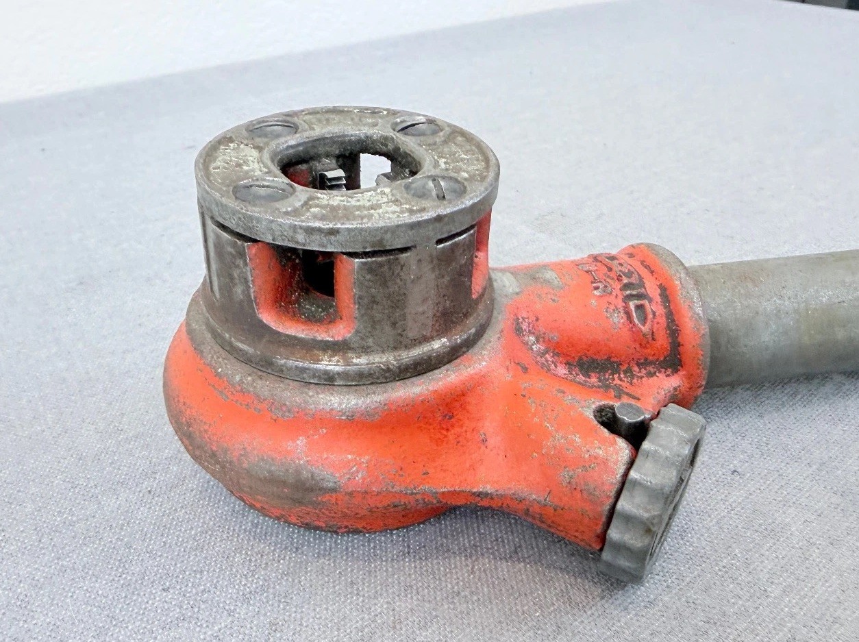 RIDGID 00-R 1/4\" NPT Manual Ratchet Pipe Threader w/ Handle USA
