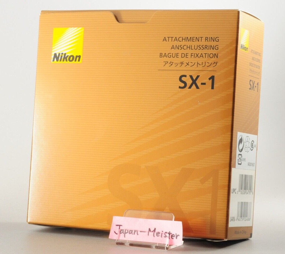 US Duty Paid New Nikon SX-1 Attachment adapter Ring to lens tip from Japan