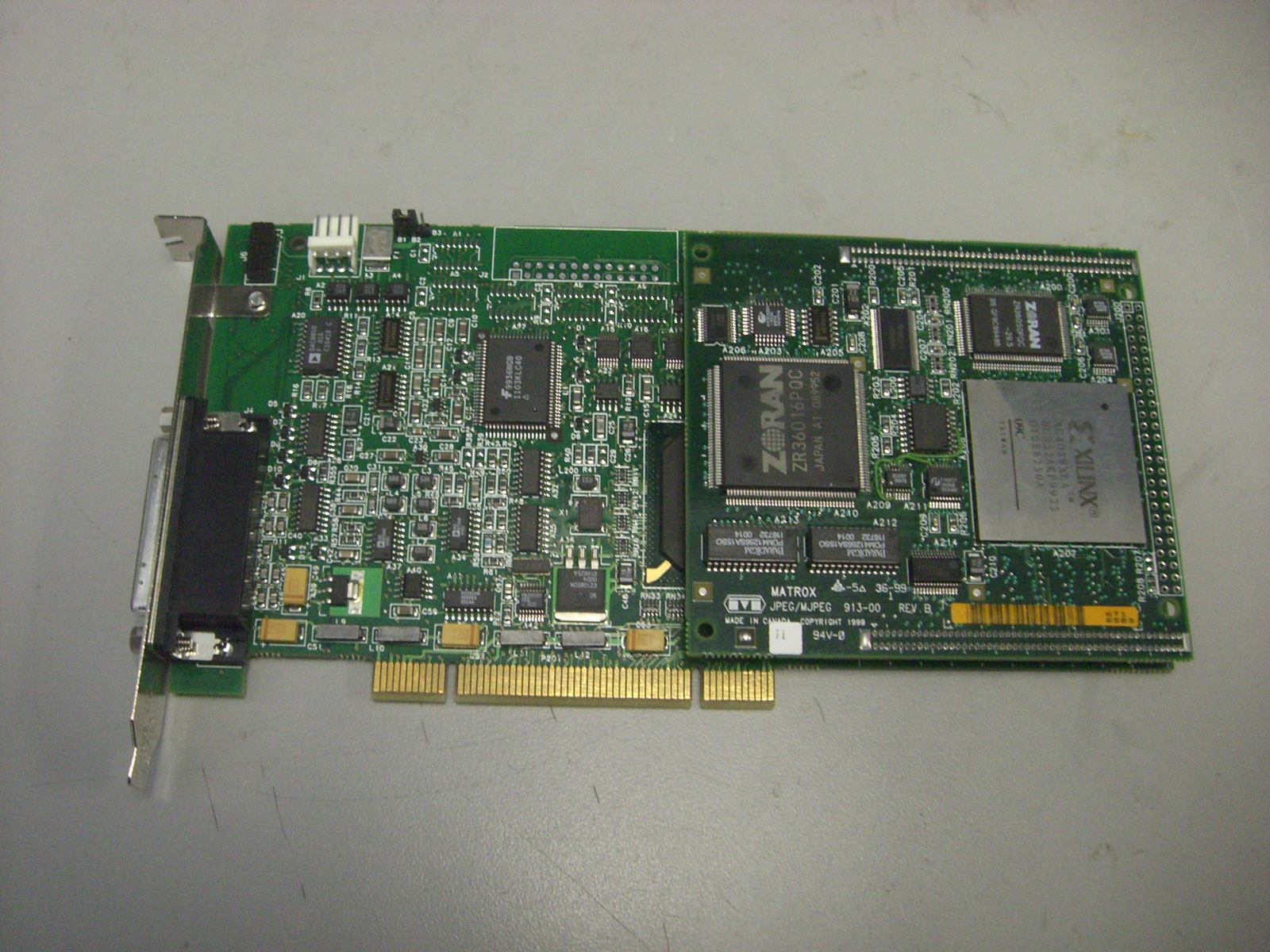 Matrox Meteor II Multi-Channel PCI Card METEOR2-MC/4 W/ Matrox JPEG/MJPEG 913-00
