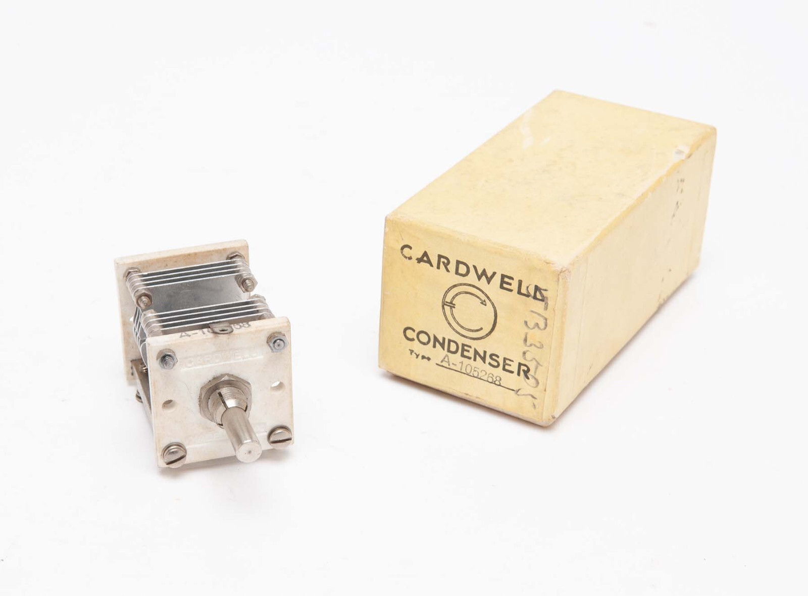 Cardwell Capacitor Condenser - Part # A-105268 - NOS - Ham Radio