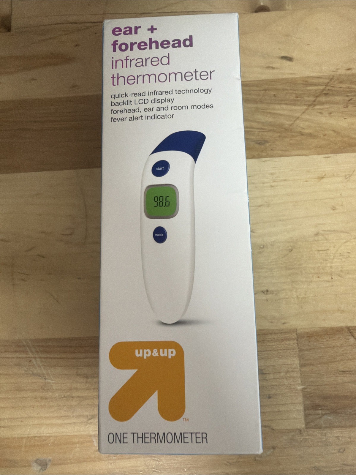 Ear + Forehead Infrared Fever Thermometer Quick-Read - Damaged Box
