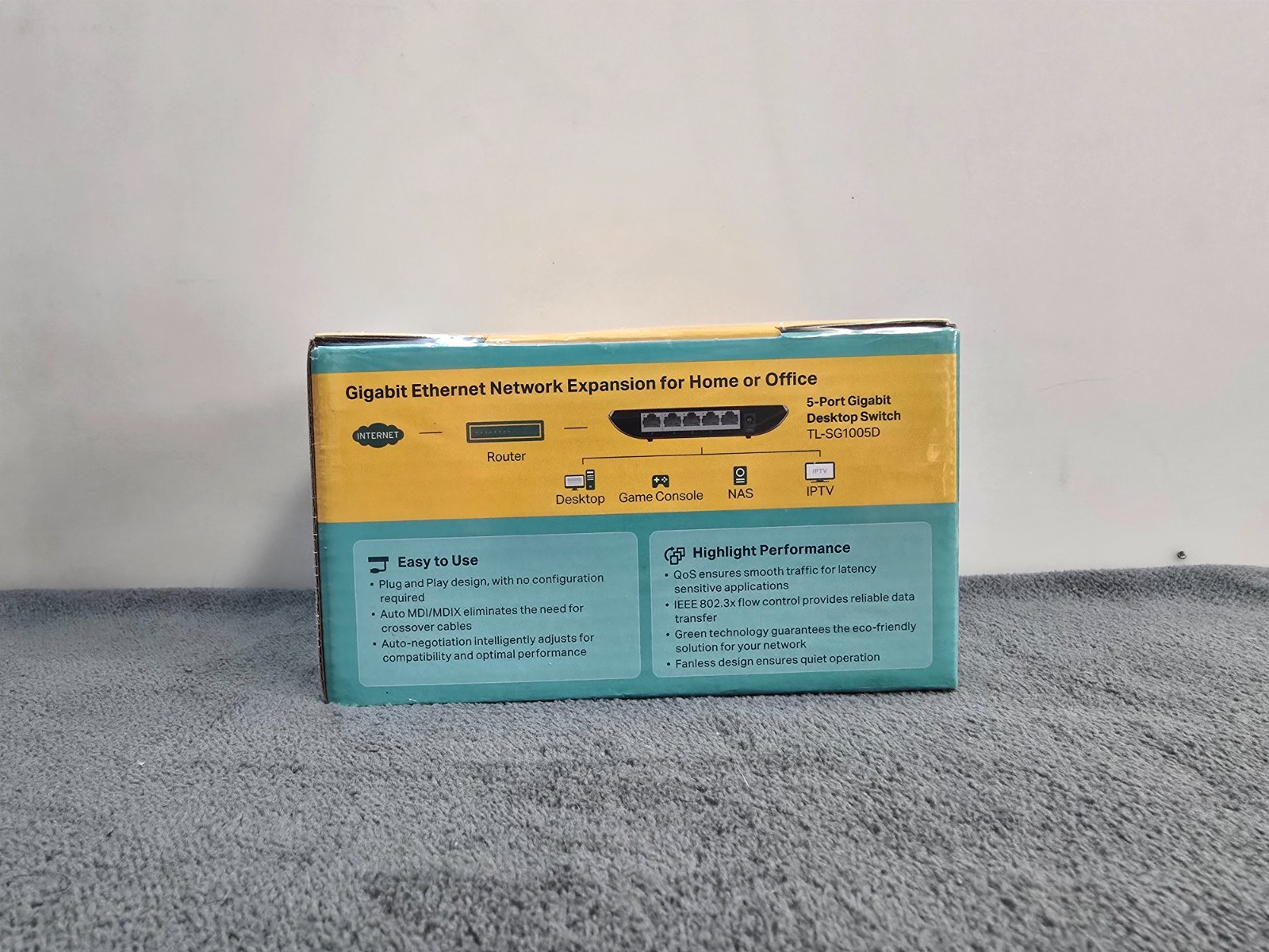 TP-LINK 5-Port Gigabit Desktop Switch