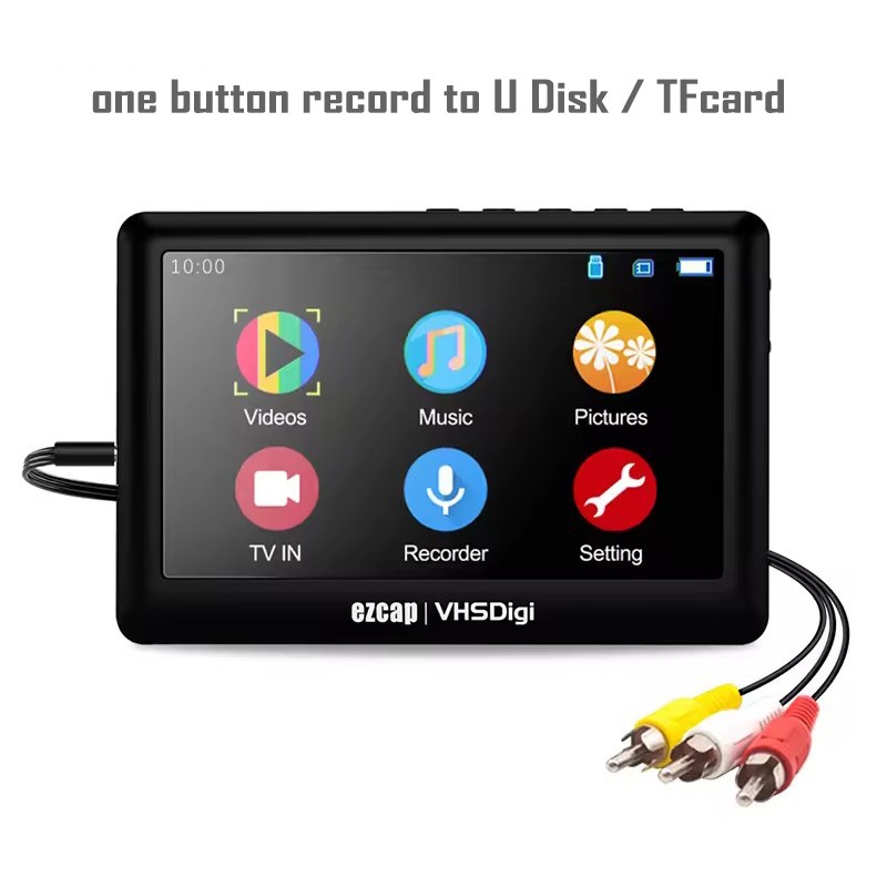 Ezcap180 AV Video Capture Card 1080p Record To USB U Disk TF Card with HDMI Loop